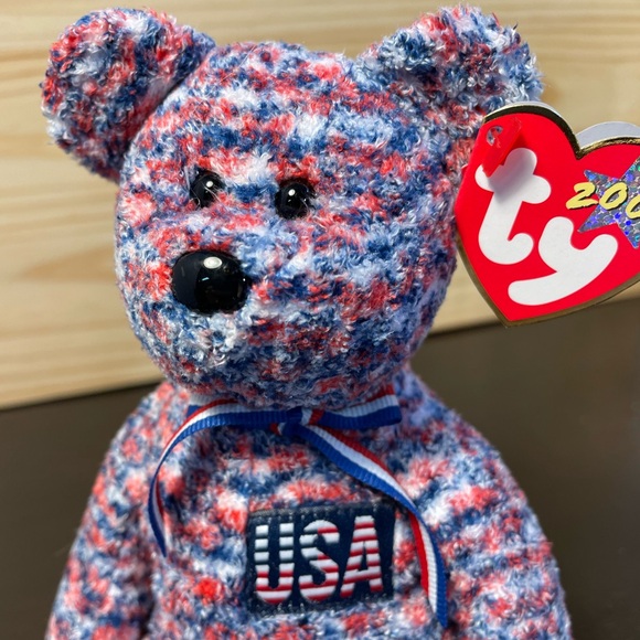 USA Ty Beanie Baby, 2000// 3/$38 - Picture 1 of 12